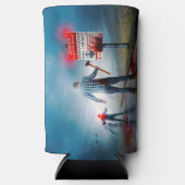 SlipperyJoe's Happy Halloween dode zombies eng b Seltzer Blikjeskoeler (Voorkant)