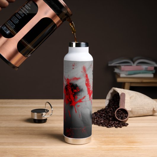 SlipperyJoe's Happy Halloween LGBTQIA-vel Waterfles (Koffie)