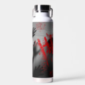 SlipperyJoe's Happy Halloween LGBTQIA-vel Waterfles (Voorkant)