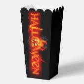 SlipperyJoe's Happy Halloween pompoen gloeiende og Bedankdoosjes (Achterkant)