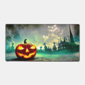 SlipperyJoe's Happy Halloween-pompoen LGBTQIA-litt Bureaumat (Voorkant)