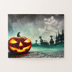 SlipperyJoe's Happy Halloween-pompoen LGBTQIA-litt Legpuzzel