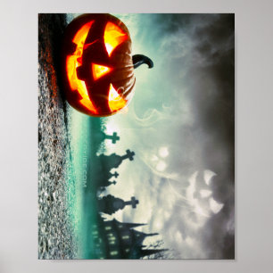 SlipperyJoe's Happy Halloween-pompoen LGBTQIA-litt Poster