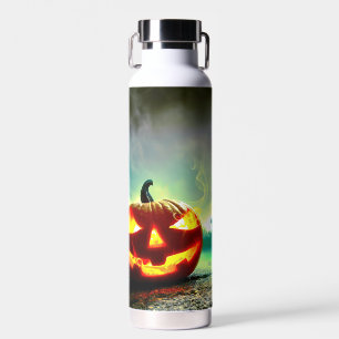 SlipperyJoe's Happy Halloween-pompoen LGBTQIA-litt Waterfles