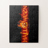 SlipperyJoe's Happy Halloween pompoen LGBTQIA vuur Legpuzzel (Verticaal)