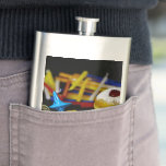 SlipperyJoe's Happy Hanukkah Star of David munt me Flacon<br><div class="desc">SlipperyJoe's Happy Hanukkah Star of David munt menorah kleurrijke kaarsen Celebration Jewish sufganiyah traktatie Hebreeuwse Chanoeka dreidels traditionele spinning topjes geschenken decoraties Judaïsme religie Artistieke gelei-gevulde donut poedersuiker</div>