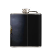 SlipperyJoe's Happy Hanukkah Star of David munt me Heupfles (Achterkant)