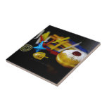 SlipperyJoe's Happy Hanukkah Star of David munt me Tegeltje<br><div class="desc">SlipperyJoe's Happy Hanukkah Star of David munt menorah kleurrijke kaarsen Celebration Jewish sufganiyah traktatie Hebreeuwse Chanoeka dreidels traditionele spinning topjes geschenken decoraties Judaïsme religie Artistieke gelei-gevulde donut poedersuiker</div>