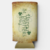 SlipperyJoe's Happy St. Patrick's Day, drie bladzi Seltzer Blikjeskoeler (Achterkant)