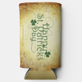 SlipperyJoe's Happy St. Patrick's Day, drie bladzi Seltzer Blikjeskoeler (Voorkant)