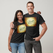 SlipperyJoe's Happy St. Patrick's Day, drie bladzi T-shirt (Unisex)