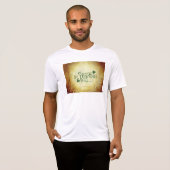 SlipperyJoe's Happy St. Patrick's Day, drie bladzi T-shirt (Voorkant volledig)