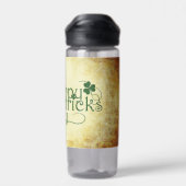 SlipperyJoe's Happy St. Patrick's Day, drie bladzi Waterfles (Achterkant)