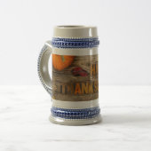 SlipperyJoe's Happy Thanksgiving pompoen gedroogd Bierpul (Voorkant links)