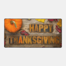 SlipperyJoe's Happy Thanksgiving pompoen gedroogd  Bureaumat