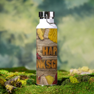 SlipperyJoe's Happy Thanksgiving pompoen gedroogd  Waterfles