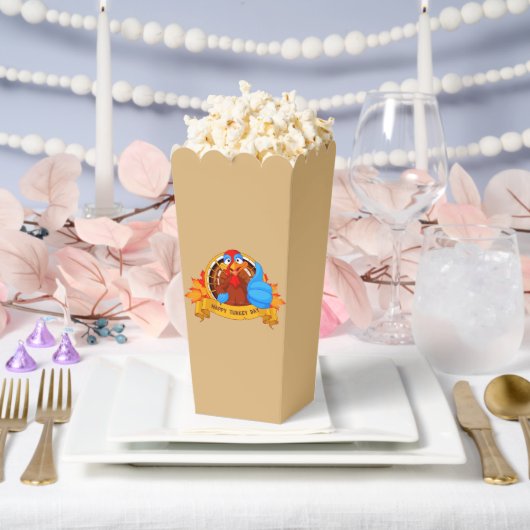 SlipperyJoe's Happy Turkey Day herfstvakantie verl Bedankdoosjes (Huwelijk)