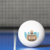 SlipperyJoe's harige lichaam beer lichaam man onge Pingpongbal (Net)