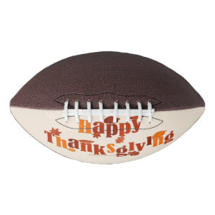SlipperyJoe's heldere feestelijke Thanksgiving-afb American Football