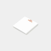 SlipperyJoe's heldere feestelijke Thanksgiving-afb Post-it® Notes (Schuin)