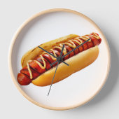 SlipperyJoe's hotdog genesteld zacht broodje leven (Voorkant)