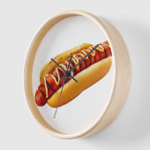 SlipperyJoe's hotdog genesteld zacht broodje leven (Hoek)