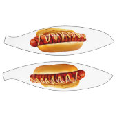 SlipperyJoe's hotdog genesteld zacht broodje leven Basketbal (Panelen)