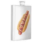 SlipperyJoe's hotdog genesteld zacht broodje leven Flacon (Rechts)