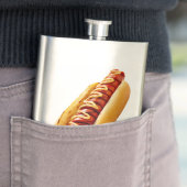 SlipperyJoe's hotdog genesteld zacht broodje leven Flacon (Voorbeeld)