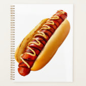 SlipperyJoe's hotdog genesteld zacht broodje leven Planner (Voorkant)