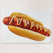SlipperyJoe's Hotdog mosterd gesneden vlees, boeng Legpuzzel (Horizontaal)