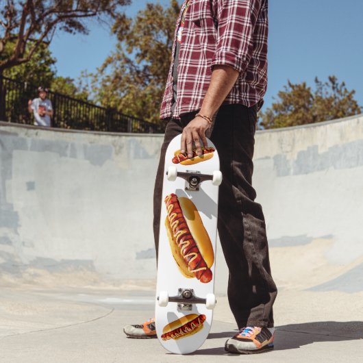 SlipperyJoe's Hotdog mosterd gesneden vlees, boeng Persoonlijk Skateboard (Buiten 2)