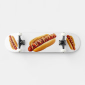 SlipperyJoe's Hotdog mosterd gesneden vlees, boeng Persoonlijk Skateboard (Horizontaal)