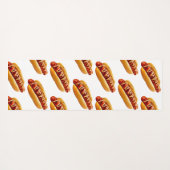 SlipperyJoe's Hotdog mosterd gesneden vlees, boeng Yogamat (Achterkant (horizontaal))