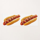 SlipperyJoe's Hotdog mosterd gesneden vlees, boeng Yogamat (Voorkant (horizontaal))