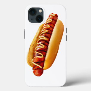 SlipperyJoe's Hotdog mosterd gesneden vlees broodj Case-Mate iPhone Case
