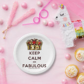 SlipperyJoe's houden rustig fantastische spectacul Papieren Bordje (Feest)