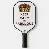 SlipperyJoe's houden rustig fantastische spectacul Pickleball Paddle (Voorkant)