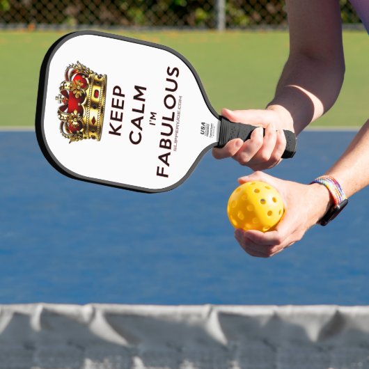 SlipperyJoe's houden rustig fantastische spectacul Pickleball Paddle (Insitu)