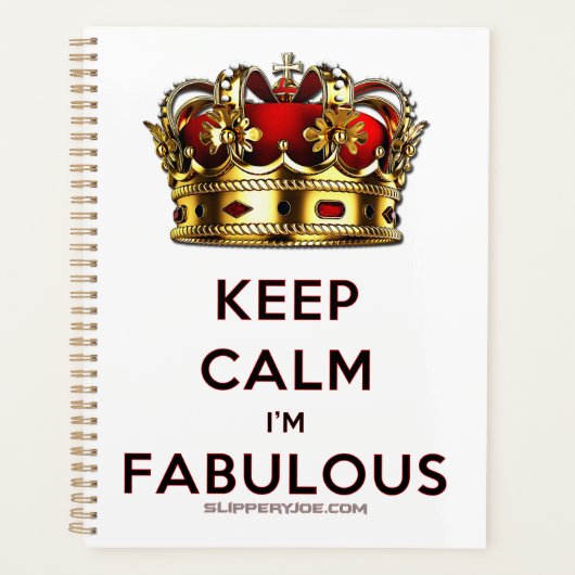 SlipperyJoe's houden rustig fantastische spectacul Planner (Voorkant)