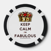 SlipperyJoe's houden rustig fantastische spectacul Poker Chips (Achterkant)