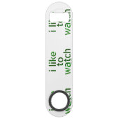 SlipperyJoe's houdt ervan te zien hoe Voyeurisme T Speed Flessenopener (Voorkant)