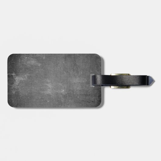 SlipperyJoe's I Like Boys vuile krijtbord donker t Bagagelabel (Achterkant horizontaal)