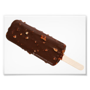 SlipperyJoe's Ice Cream Bar-heerlijke chocolade-co Foto Afdruk