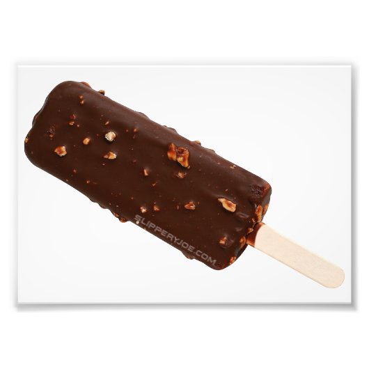 SlipperyJoe's Ice Cream Bar-heerlijke chocolade-co Foto Afdruk (Voorkant)