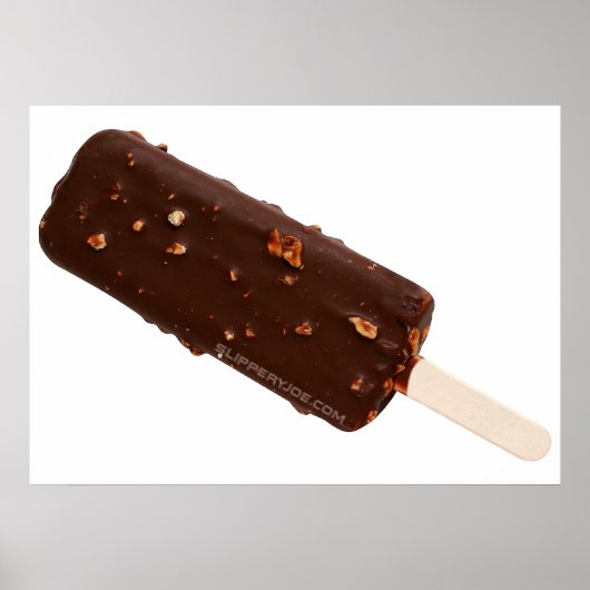 SlipperyJoe's Ice Cream Bar-heerlijke chocolade-co Poster (Voorkant)