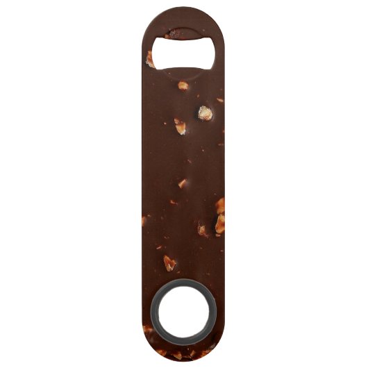 SlipperyJoe's Ice Cream Bar-heerlijke chocolade-co Speed Flessenopener (Achterkant)