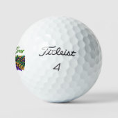 SlipperyJoe's iconic Mardi Gras–themed image elega Golfballen (Logo)