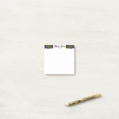 SlipperyJoe's iconische Mardi Gras-thema afbeeldin Post-it® Notes (Op bureau)