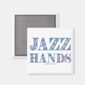 SlipperyJoe's Jazz Hands Broadway musicals dansen  Magneet (Voorkant / Achterkant)